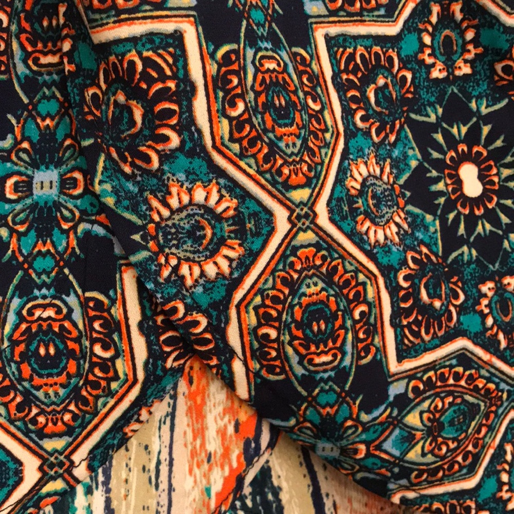 SOLD - Boho Chic Pattern Shorts - Picture 3 of 5